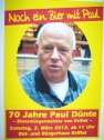 70. Geburtstag Paul Dünte 02.03.2013